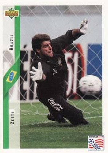 #83 Zetti - Brazil - 1994 Upper Deck World Cup Contenders English/Spanish Soccer