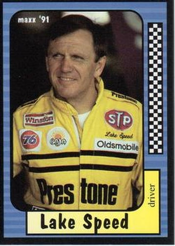 #83 Lake Speed - Speed Racing - 1991 Maxx Racing