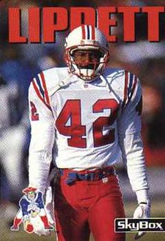 #83 Ronnie Lippett - New England Patriots - 1992 SkyBox Impact Football