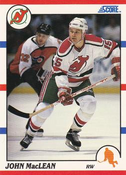 #83 John MacLean - New Jersey Devils - 1990-91 Score Hottest and Rising Stars Hockey