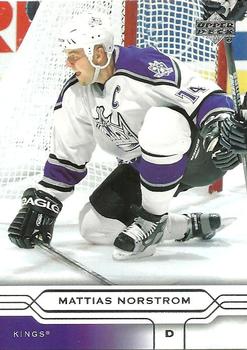 #83 Mattias Norstrom - Los Angeles Kings - 2004-05 Upper Deck Hockey