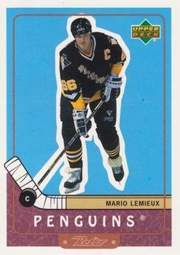 #83 Mario Lemieux - Pittsburgh Penguins - 1999-00 Upper Deck Retro Hockey