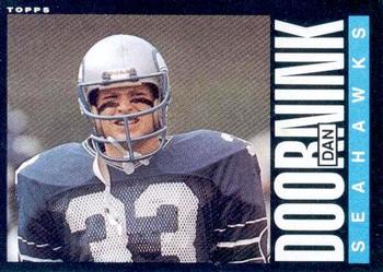 #383 Dan Doornink - Seattle Seahawks - 1985 Topps Football