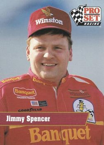 #83 Jimmy Spencer - Travis Carter Enterprises - 1991 Pro Set Racing