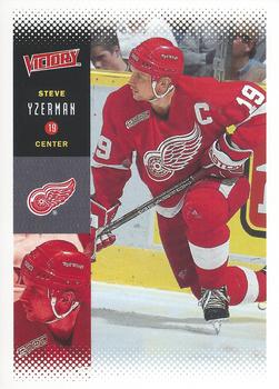 #83 Steve Yzerman - Detroit Red Wings - 2000-01 Upper Deck Victory Hockey