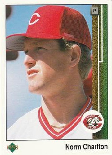 #783 Norm Charlton - Cincinnati Reds - 1989 Upper Deck Baseball