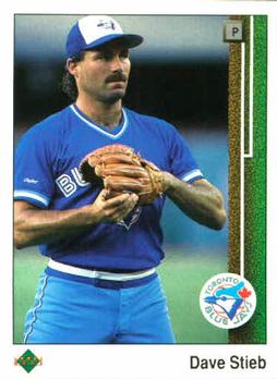 #383 Dave Stieb - Toronto Blue Jays - 1989 Upper Deck Baseball
