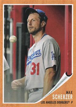 #83 Max Scherzer - Los Angeles Dodgers - 2021 Topps Archives Baseball