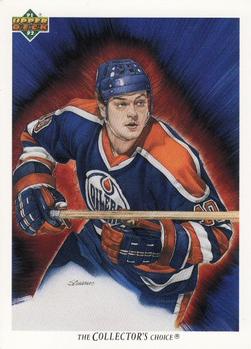 #83 Esa Tikkanen - Edmonton Oilers - 1991-92 Upper Deck Hockey
