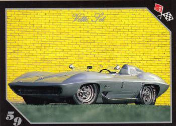 #83 1959 Sting Ray Race Car - 1991 Collect-A-Card Vette Set