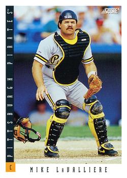 #83 Mike LaValliere - Pittsburgh Pirates - 1993 Score Baseball