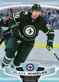 #83b Blake Wheeler - Winnipeg Jets - 2019-20 O-Pee-Chee Platinum Hockey