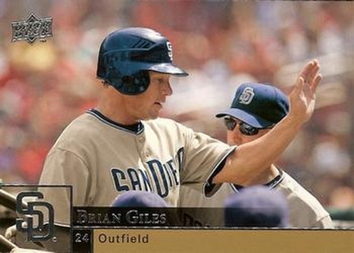#840 Brian Giles - San Diego Padres - 2009 Upper Deck Baseball