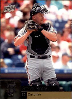 #841 Steve Holm - San Francisco Giants - 2009 Upper Deck Baseball