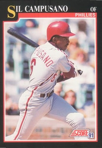 #847 Sil Campusano - Philadelphia Phillies - 1991 Score Baseball
