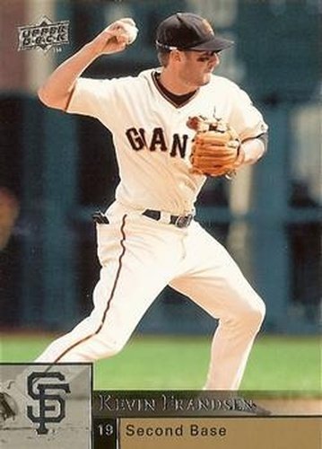 #848 Kevin Frandsen - San Francisco Giants - 2009 Upper Deck Baseball
