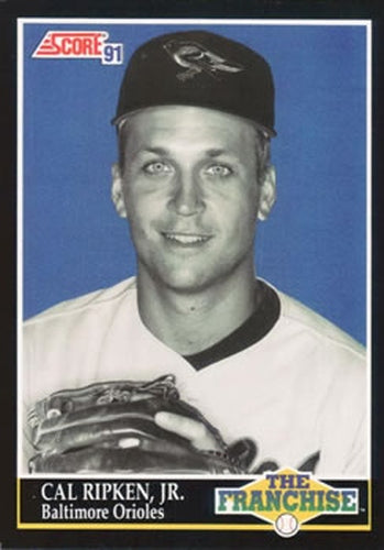 #849 Cal Ripken Jr. - Baltimore Orioles - 1991 Score Baseball