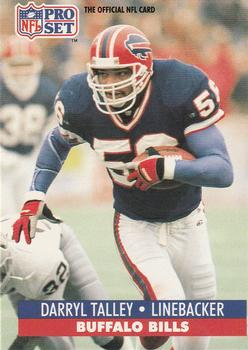 #84 Darryl Talley - Buffalo Bills - 1991 Pro Set Football