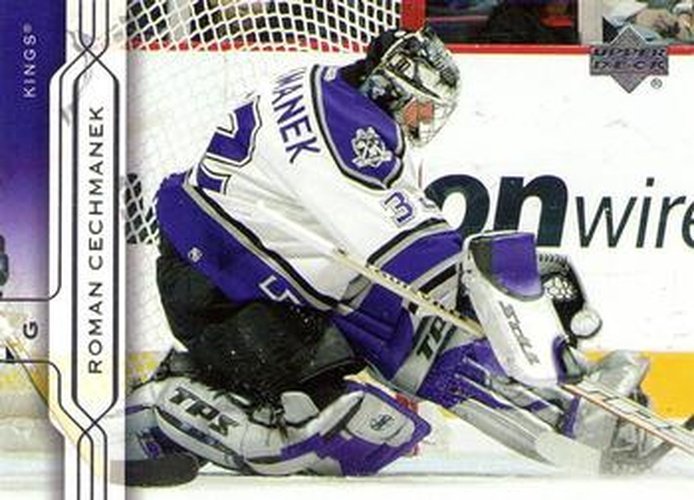 #84 Roman Cechmanek - Los Angeles Kings - 2004-05 Upper Deck Hockey