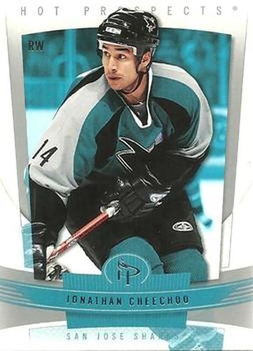 #84 Jonathan Cheechoo - San Jose Sharks - 2006-07 Fleer Hot Prospects Hockey