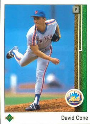 #584 David Cone - New York Mets - 1989 Upper Deck Baseball