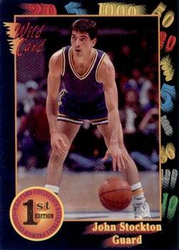 #84 John Stockton - Gonzaga Bulldogs - 1991-92 Wild Card Basketball