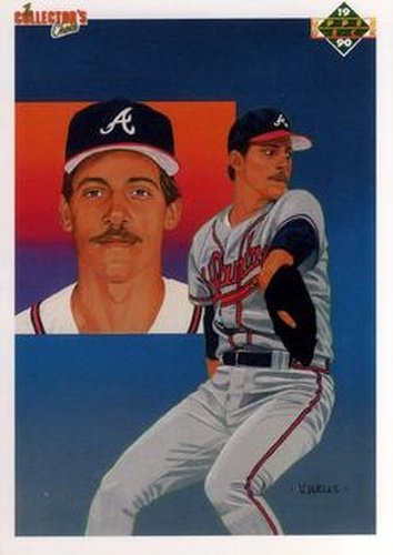 #84 John Smoltz - Atlanta Braves - 1990 Upper Deck Baseball