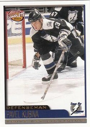 #84 Pavel Kubina - Tampa Bay Lightning - 2003-04 Pacific Complete Hockey