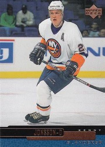 #84 Kenny Jonsson - New York Islanders - 1999-00 Upper Deck Hockey