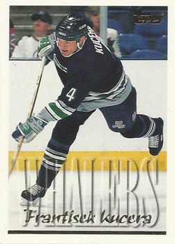 #84 Frantisek Kucera - Hartford Whalers - 1995-96 Topps Hockey