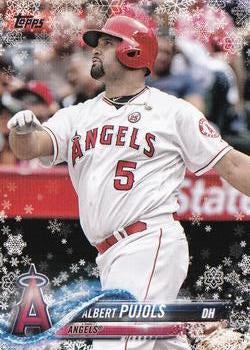 #HMW84 Albert Pujols - Los Angeles Angels - 2018 Topps Holiday Baseball