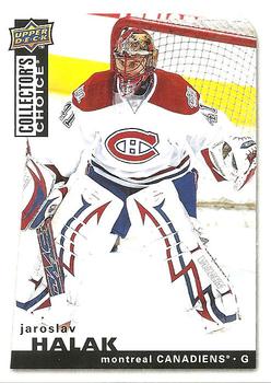 #84 Jaroslav Halak - Montreal Canadiens - 2008-09 Collector's Choice Hockey