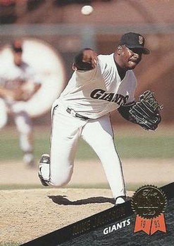 #84 Mike Jackson - San Francisco Giants - 1993 Leaf Baseball