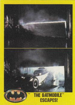 #184 The Batmobile Escapes! - 1989 Topps Batman