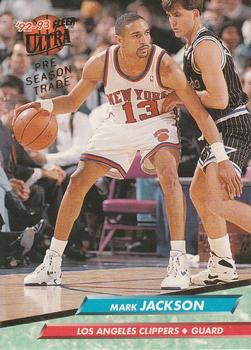 #84 Mark Jackson - Los Angeles Clippers - 1992-93 Ultra Basketball