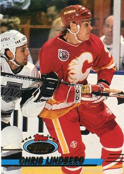 #84 Chris Lindberg - Calgary Flames - 1993-94 Stadium Club Hockey