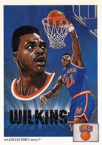 #84 Gerald Wilkins - New York Knicks - 1991-92 Upper Deck Basketball