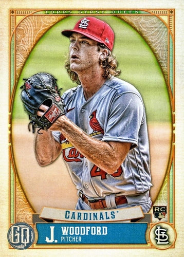 #84 Jake Woodford - St. Louis Cardinals - 2021 Topps Gypsy Queen Baseball
