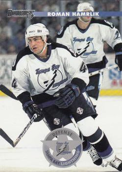 #84 Roman Hamrlik - Tampa Bay Lightning - 1996-97 Donruss Hockey