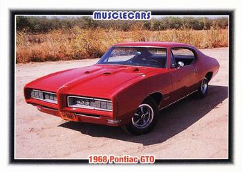 #84 1968 Pontiac GTO - 1992 Collect-A-Card Muscle Cars