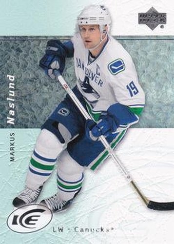 #84 Markus Naslund - Vancouver Canucks - 2007-08 Upper Deck Ice Hockey