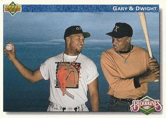 #84 Gary Sheffield / Dwight Gooden - New York Mets / Milwaukee Brewers - 1992 Upper Deck Baseball