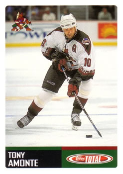 #84 Tony Amonte - Phoenix Coyotes - 2002-03 Topps Total Hockey