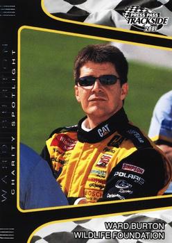 #84 Ward Burton - Bill Davis Racing - 2001 Press Pass Trackside Racing