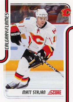 #84 Matt Stajan - Calgary Flames - 2011-12 Score Hockey
