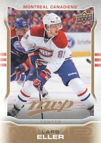 #84 Lars Eller - Montreal Canadiens - 2014-15 Upper Deck MVP Hockey