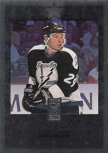 #84 Alexander Selivanov - Tampa Bay Lightning - 1995-96 Donruss Elite Hockey
