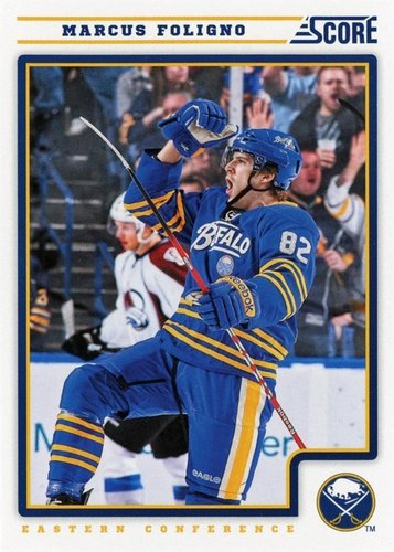 #84 Marcus Foligno - Buffalo Sabres - 2012-13 Score Hockey