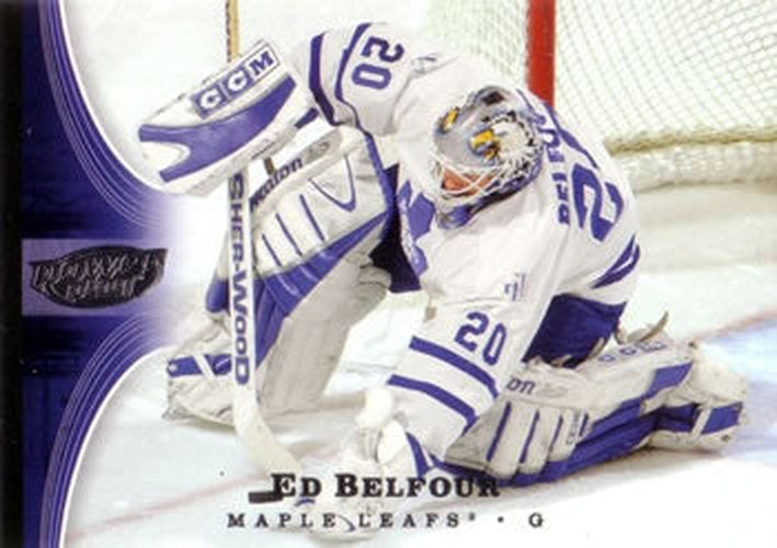 #84 Ed Belfour - Toronto Maple Leafs - 2005-06 Upper Deck Power Play Hockey