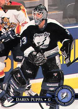 #84 Daren Puppa - Tampa Bay Lightning - 1995-96 Donruss Hockey